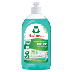 Pack de 3 - Rainett Liquide Vaisselle Ecolabel Concentré Romarin 500ml
