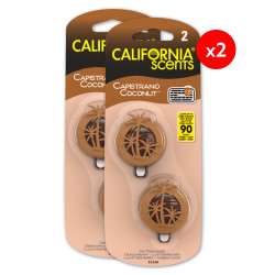 Pack de 2 - California Scent - Mini Diffuseur- Senteur  Coconut X2