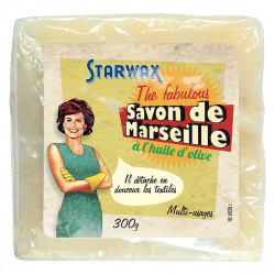 Pack de 2 - Starwax Fabulous - Savon De Marseille A L' Huile D' Olive Cube 300Gr Fabulous