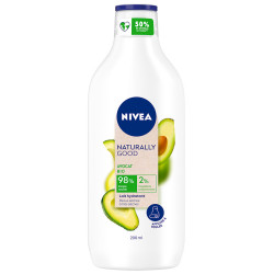 Pack de 3 - Lait hydratant NIVEA NATURALLY GOOD Avocat BIO Hydratation intense 48h 200ml