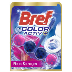 Lot de 5 - BREF WC Color Activ+ Fleurs Sauvages