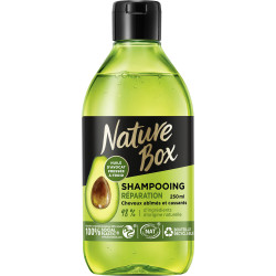 Pack de 6 - Nature Box  - Shampooing Réparation Avocat - 250 Ml