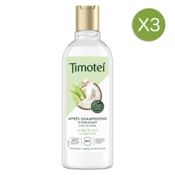 3x300ml Après-Shampooings Timotei Lait de Coco & Aloe Vera Nutrition & Légèreté (Lot de 3x300ml )