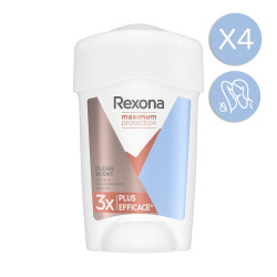 4x45ml Déodorants Anti-Transpirants Sticks Rexona Maximum Protection Fresh Protection 96h (Lot de 4x45ml )