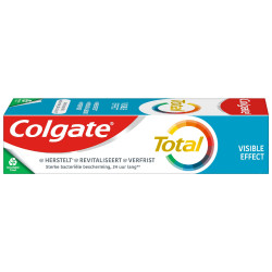 COLGATE Dentifrice Colgate Total Action Effet Visible Lot de 12 x 75ml