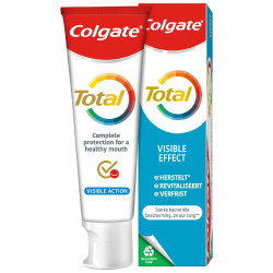 COLGATE Dentifrice Colgate Total Action Effet Visible Lot de 12 x 75ml