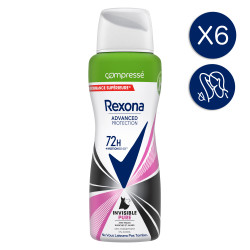 6 Déodorants REXONA Spray...