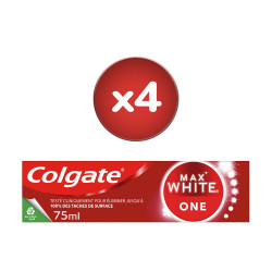 Pack de 2 - Dentifrice blancheur Colgate Max White One