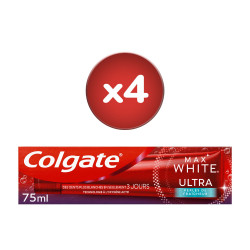 Pack de 2 - Dentifrice Colgate Max White ultra Perle de Fraicheur