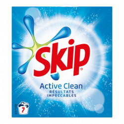 Pack de 3 - Skip Lessive Poudre Active Clean 7 Doses