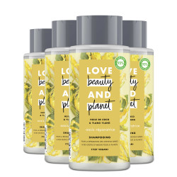 Pack de 3 - Love Beauty & Planet Shampooing Oasis Réparatrice 400 ml