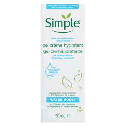 Pack de 3 - Simple Crème Hydratante Waterboost 50ml
